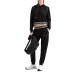 EA7 EMPORIO ARMANI FELPA BLACK CON CAPPUCCIO DYNAMIC ATHLETE IN TESSUTO TECNICO NATURAL VENTUS7