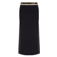 EA7 EMPORIO ARMANI GONNA LUNGA BLACK DYNAMIC ATHLETE IN TESSUTO TECNICO NATURAL VENTUS7