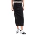 EA7 EMPORIO ARMANI GONNA LUNGA BLACK DYNAMIC ATHLETE IN TESSUTO TECNICO NATURAL VENTUS7