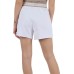 EA7 EMPORIO ARMANI SHORTS WHITE DYNAMIC ATHLETE IN TESSUTO TECNICO NATURAL VENTUS7
