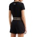 EA7 EMPORIO ARMANI SHORTS BLACK DYNAMIC ATHLETE IN TESSUTO TECNICO NATURAL VENTUS7