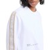 EA7 EMPORIO ARMANI COMPLETO WHITE FELPA/PANTALONE DYNAMIC ATHLETE IN TESSUTO TECNICO NATURAL VENTUS7	