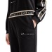 EA7 EMPORIO ARMANI COMPLETO BLACK FELPA/PANTALONE DYNAMIC ATHLETE IN TESSUTO TECNICO NATURAL VENTUS7