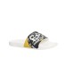 EA7 EMPORIO ARMANI CIABATTA DA UOMO CON STAMPA ALL OVER NERA 