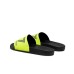 EA7 EMPORIO ARMANI CIABATTA DA UOMO NERA E GIALLO FLUO 