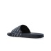 EA7 EMPORIO ARMANI CIABATTA DA UOMO BLU CON FASCIA INTERAMENTE LOGATA 