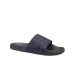 EA7 EMPORIO ARMANI CIABATTA DA UOMO BLU CON LOGO LETTERING NERO 
