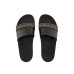 EA7 EMPORIO ARMANI CIABATTA DA UOMO NERA CON LOG LETTERING ORO 