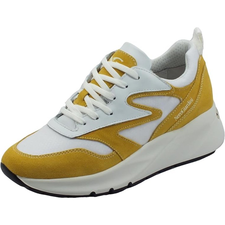 Nero Giardini Sneakers Donna in Pelle E Camoscio