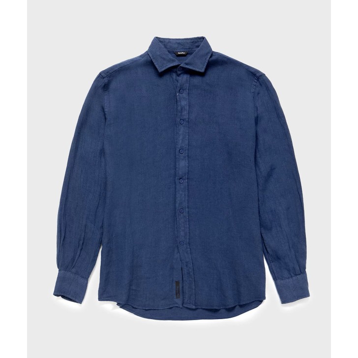 REFRIGIWEAR CAPE MAY SHIRT CAMICIA BLU