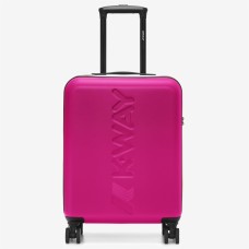 K-Way TROLLEY SMALL PINK PEACOCK-BLUE MD COBALT
