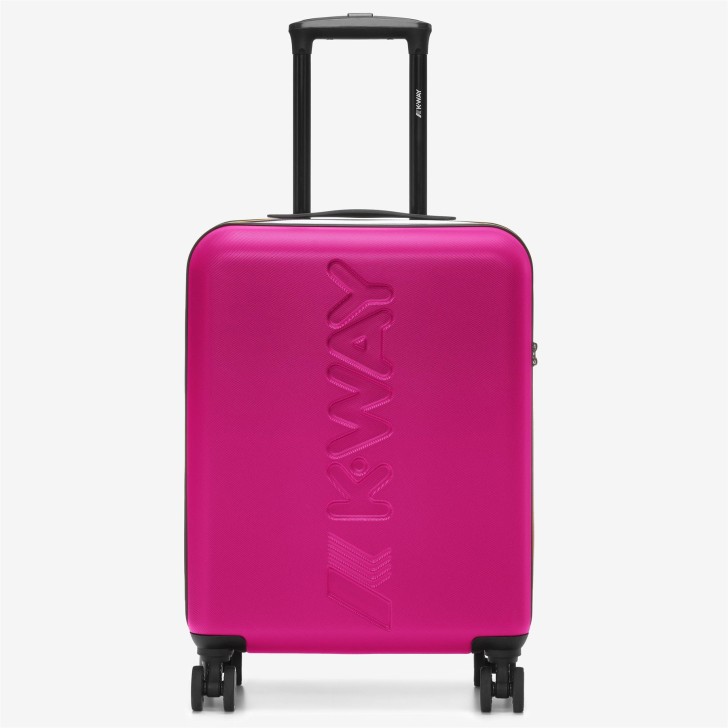 K-Way TROLLEY SMALL PINK PEACOCK-BLUE MD COBALT