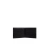 EMPORIO ARMANI PORTAFOGLIO IN PELLE RIGENERATA SAFFIANO BLACK PLACCHETTA AQUILA ASV