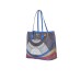 Gattinoni borsa a spalla con stampa planetarium blu