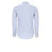 EMPORIO ARMANI SHIRT AZZURRA IN COTONE CON LOGO AQUILA RICAMATO