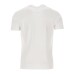 Emporio Armani T-Shirt Bianca a manica corta con micro logo lettering