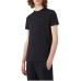 EMPORIO ARMANI T-SHIRT IN COTONE BLU NAVY A MANICA CORTA CON PATCH AQUILA	