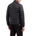 EA7 EMPORIO ARMANI GIUBBOTTO BLACK CON LOGO LETTERING GOLD 