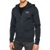 EA7 Emporio Armani felpa con zip e cappuccio blu da Uomo 