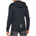 EA7 Emporio Armani felpa con zip e cappuccio blu da Uomo 