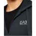 EA7 Emporio Armani felpa con zip e cappuccio blu da Uomo 