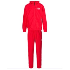 EA7 Emporio Armani tuta ventus rossa da Uomo con cappuccio 