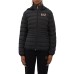 EA7 EMPORIO ARMANI BOMBER JACKET BLACK CON CAPPUCCIO