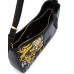 Versace Jeans Couture Borsa a Spalla da Donna Nera con stampa Logo Couture 