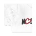 Moschino T-shirt bianca a manica corta in tulle glitterato con logo lettering