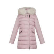 Peuterey Kids rosa con pelliccia estraibile e chiusura cin zip