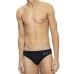 Ea7 Emporio Armani costume slip nero con logo nella parte posteriore e anteriore 
