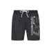 Ea7 Emporio Armani boxer da mare nero con logo nella parte anteriore 
