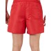 Ea7 Emporio Armani boxer da mare rosso con logo bianco nella parte anteriore 