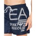 Ea7 Emporio Armani boxer da Uomo blu con logo nella parte anteriore 