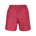 Ea7 Emporio Armani boxer da mare rosso con stampa all over 