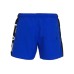 Ea7 Emporio Armani boxer da mare blu con banda laterale nera 