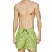 Ea7 Emporio Armani boxer da mare con stampa all over 