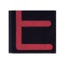 Ea7 Emporio Armani telo da mare blu e rosso 