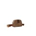 BORBONESE BORSA CAMERA CASE SMALL A TRACOLLA IN NYLON BEIGE/BROWN
