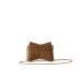 BORBONESE MINI BORSA BAG A TRACOLLA IN CAMOSCIO OP NATURAL