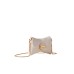 BORBONESE MINI BORSA BAG A TRACOLLA IN LEATHER IN NAPPA WHITE 