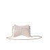 BORBONESE MINI BORSA BAG A TRACOLLA IN LEATHER IN NAPPA WHITE 