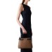 BORBONESE BORSA A MANO ARMOR MEDIUM IN LEATHER OP. NATURAL/BLACK 