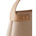 BORBONESE BORSA A MANO ARMOR MEDIUM IN LEATHER OP. SABBIA