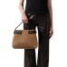 BORBONESE BORSA ARMOR A MANO MEDIUM DI CAMOSCIO OP 