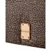 BORBONESE BORSA A TRACOLLA CROSS OVER CAHIER TRACOLLA MEDIUM IN NYLON OP NATURAL/BLACK