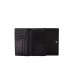 BORBONESE PORTAFOGLIO MEDIUM CON STAMPA OP NATURAL/BLACK IN LEATHER