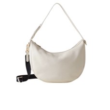 BORBONESE LUNA BAG MIDDLE CREMA