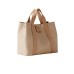 BORBONESE BORSA SHOPPING MEDIUM A MANO OP SABBIA