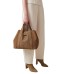 BORBONESE BORSA A MANO SHOPPING MEDIUM DI CAMOSCIO OP 